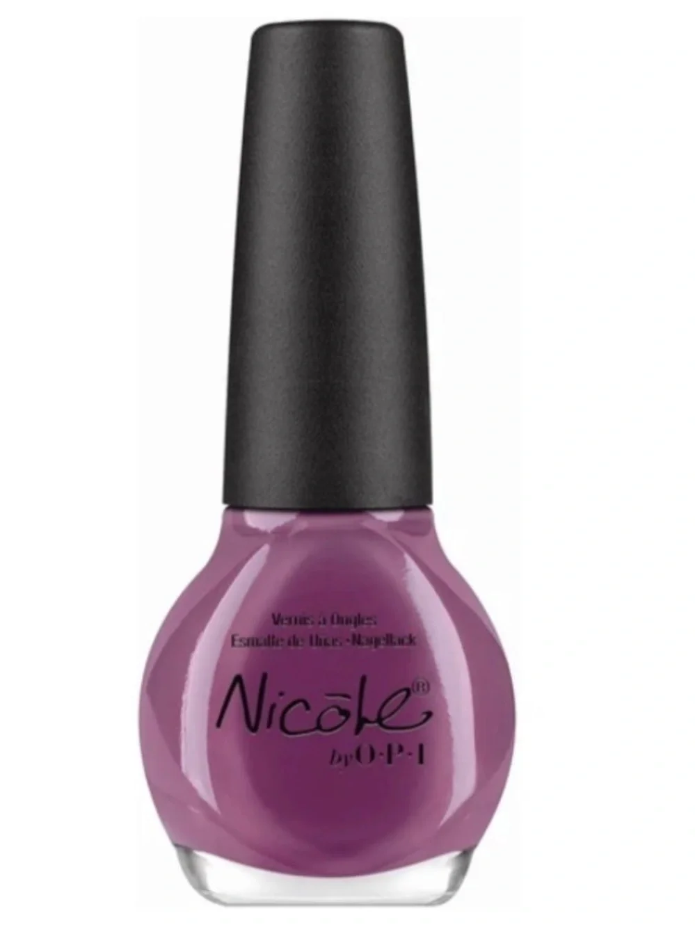 NICOLE OPI NAIL POLISH  VERNIS *FEELING GRAPEFULL* NI 416 FULL SIZE 0.5 fl oz
